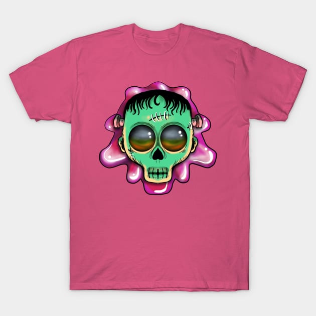 Cute Skulls Franky T-Shirt by fakeface